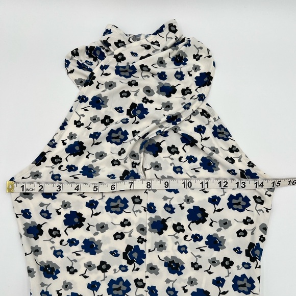 FREE PEOPLE - Floral High Neck Criss-Cross Dress - Picture 10 of 12